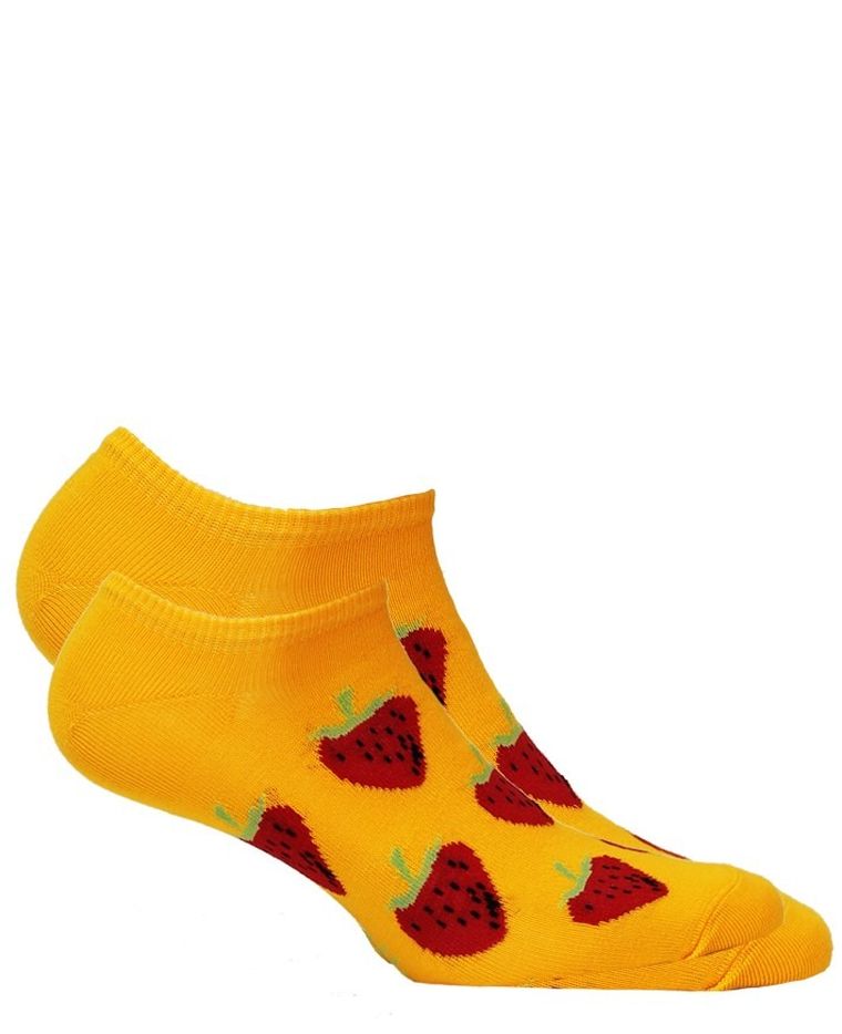 Skarpetki, stopki, pomarańczowe, Wola