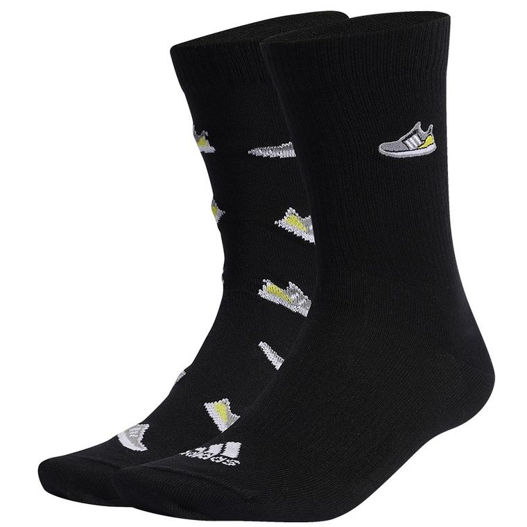 Skarpetki, unisex, czarne, Adidas Run
