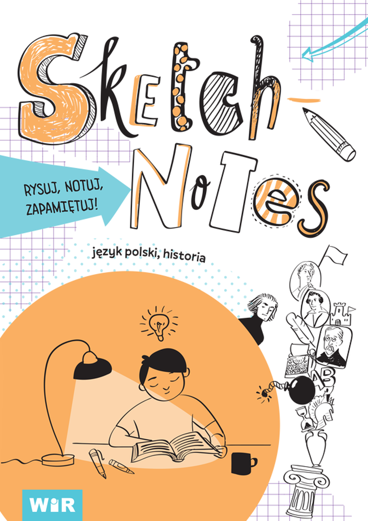 Sketchnotes. Język polski, historia