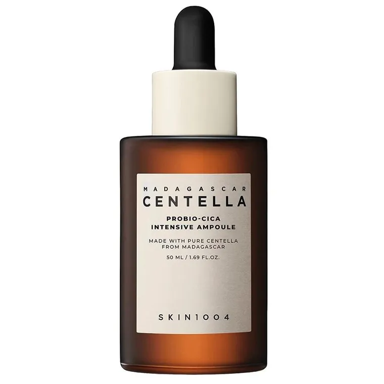 SKIN1004, Madagascar Centella Probio-Cica Intensive Ampoule, odżywcze serum dla skóry wrażliwej i podrażnionej, 50 ml