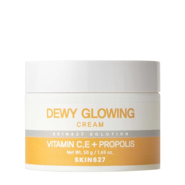 SKIN627, Dewy Glowing, nawilżająco-rozświetlający krem do twarzy, 50g