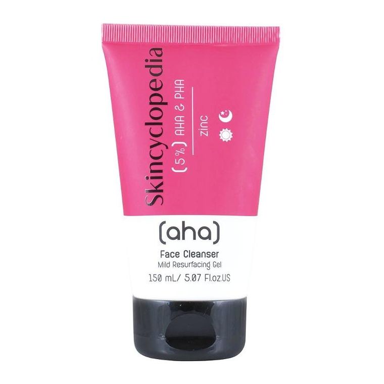 Skincyclopedia, żel do oczyszczania twarzy z 5% aha & pha, 150 ml