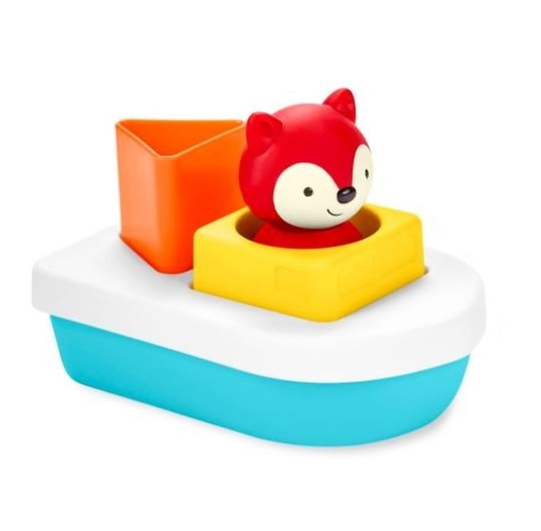 Skip Hop, Zoo, Łódka, zabawka do kąpieli z sorterem
