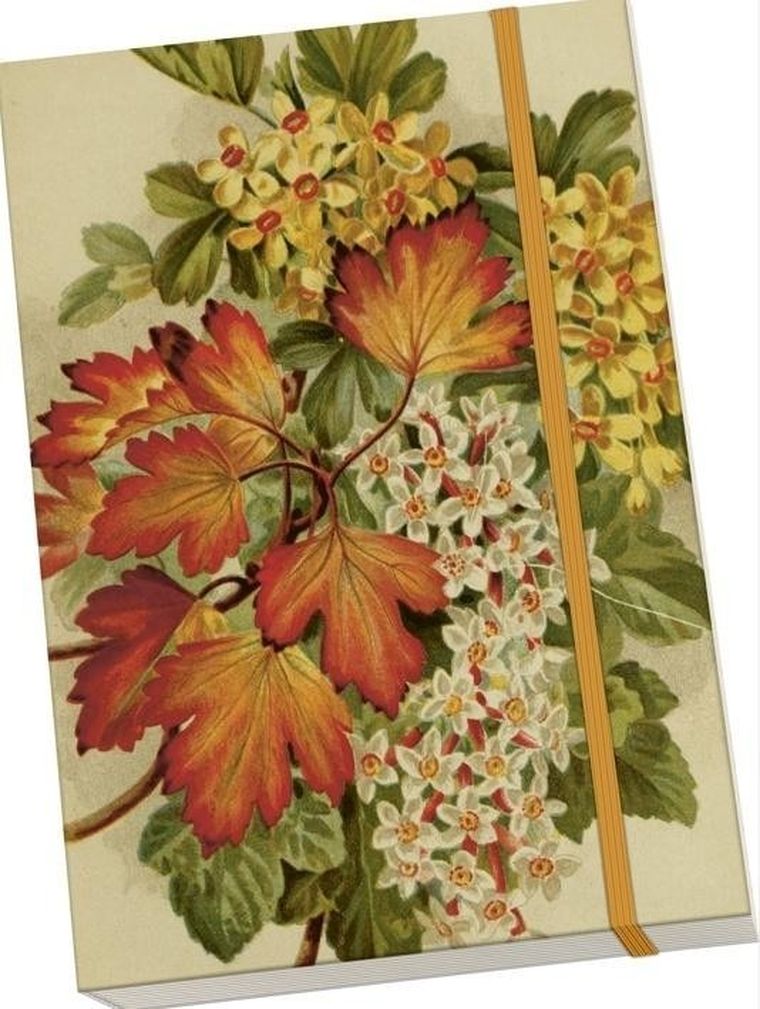 Skona Ting, notatnik ozdobny, A5, jesienne liście, 1 szt.