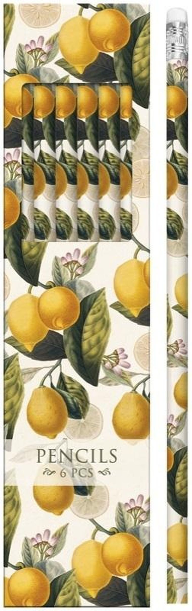 Skona Ting, ołówki ozdobne, cytryny, 6 szt.