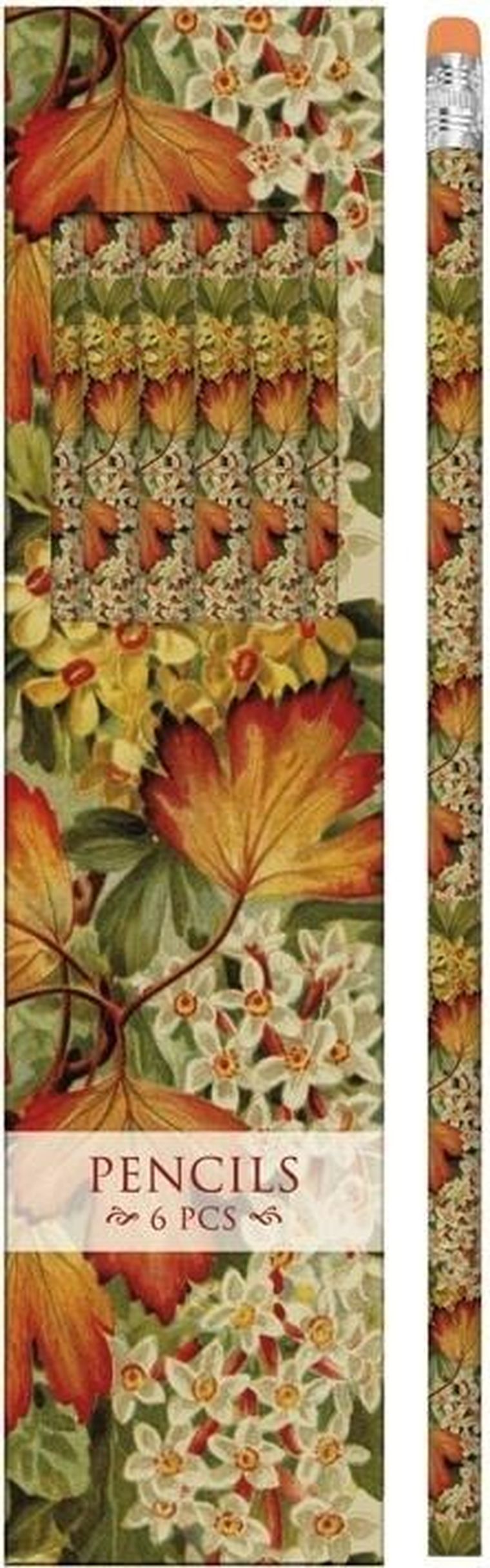 Skona Ting, ołówki ozdobne, jesienne liście, 6 szt.