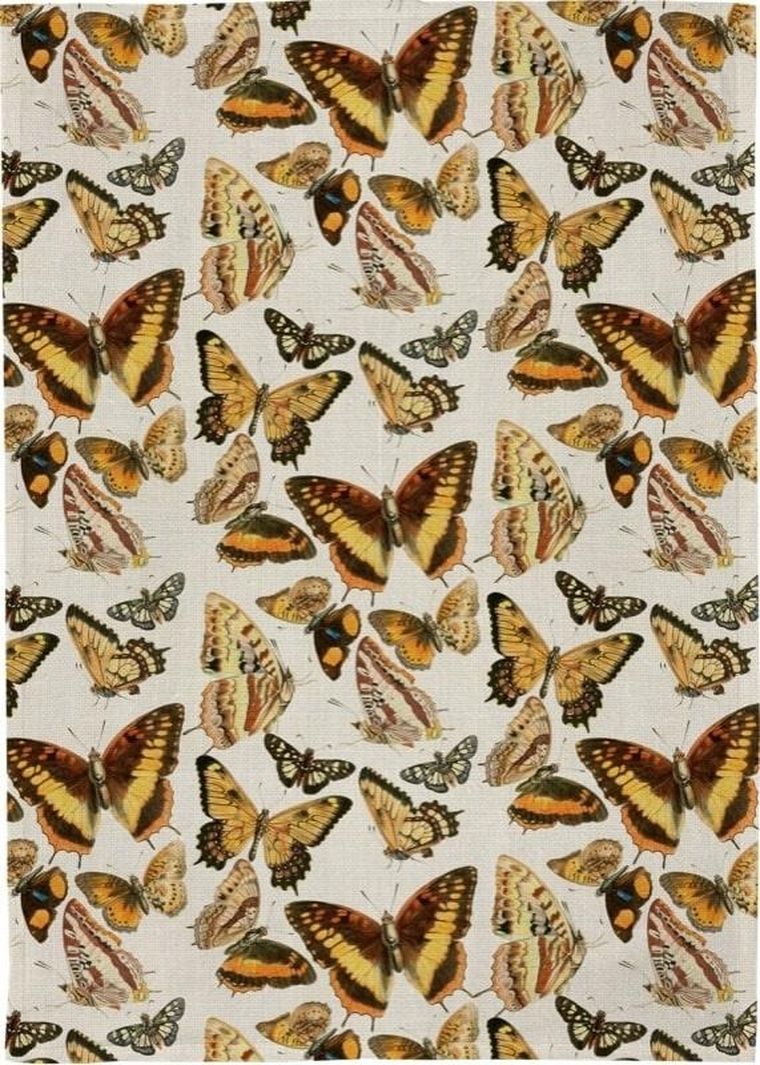 Skona Ting, ręcznik kuchenny, motyle