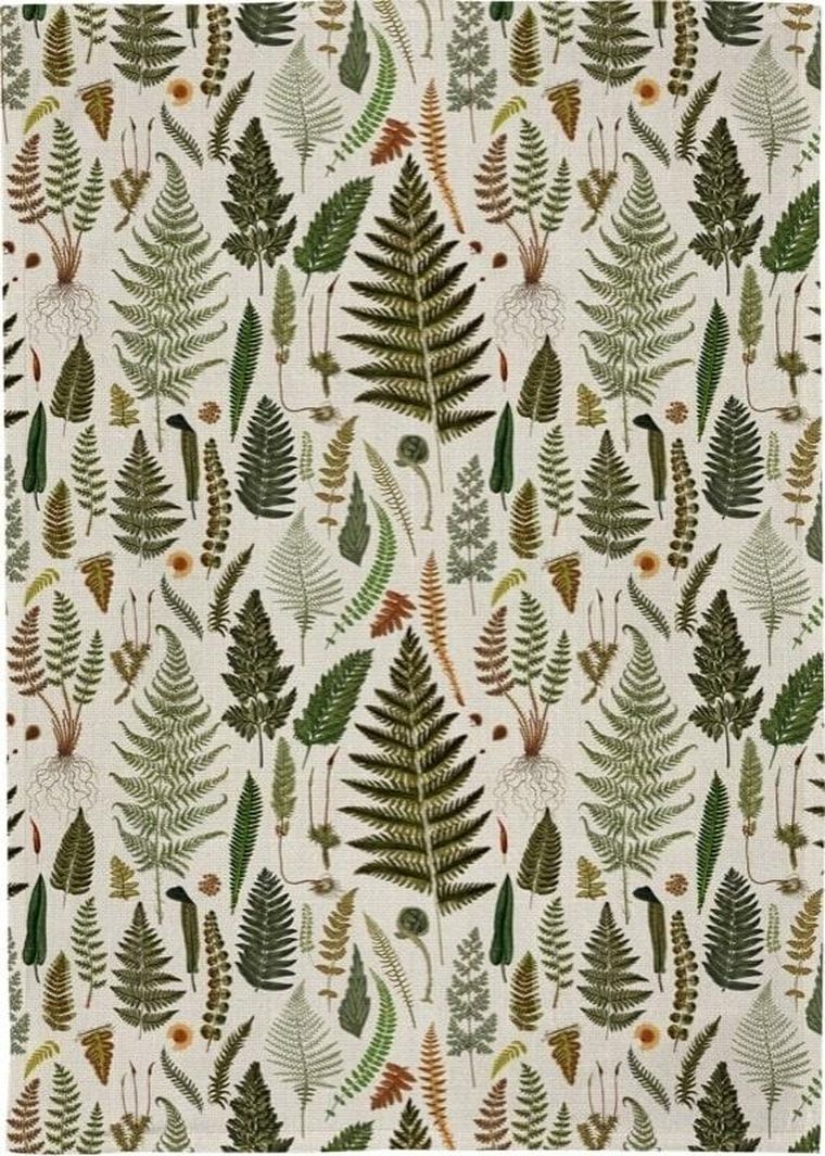 Skona Ting, ręcznik kuchenny, paprocie