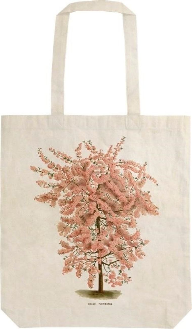 Skona Ting, torba bawełniana na ramię, szoperka, jabłoń