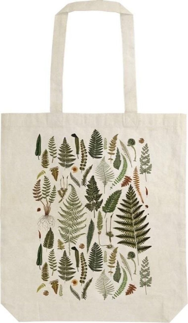 Skona Ting, torba bawełniana, Paprotki