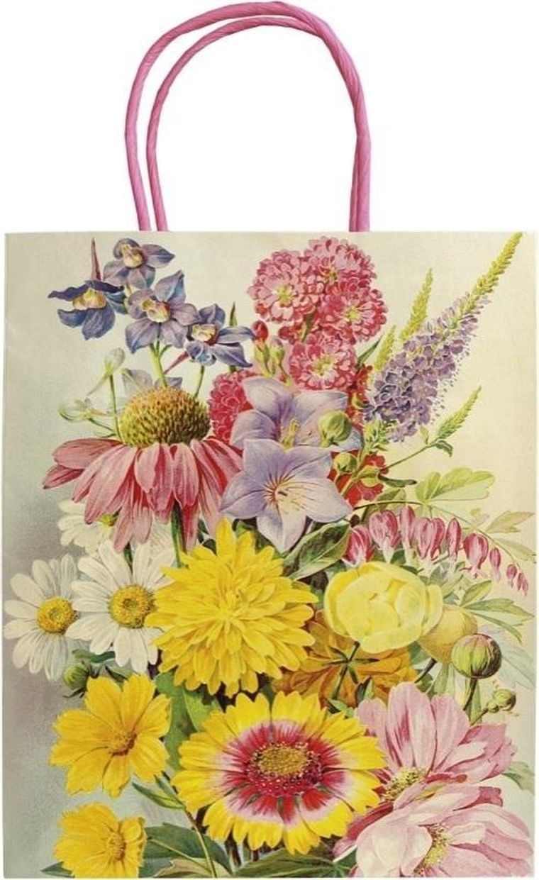 Skona Ting, torebka ozdobna, A5, Letnie kwiaty