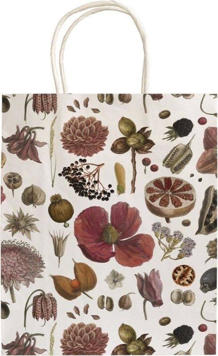 Skona Ting, torebka ozdobna, A5, Nasioina i kwiaty