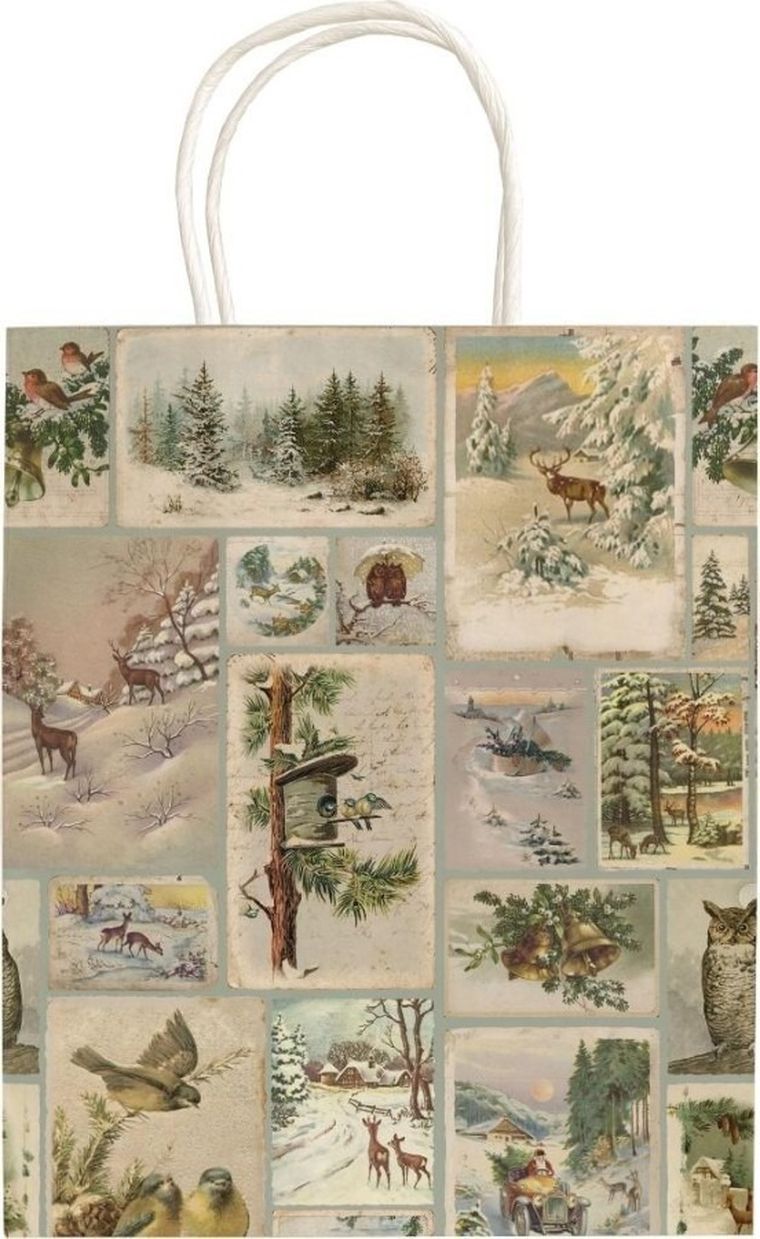 Skona Ting, torebka ozdobna A5, Zima