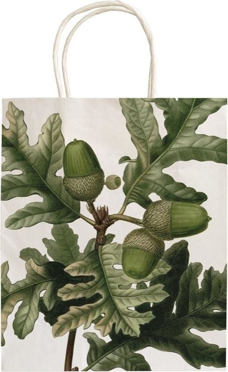 Skona Ting, torebka ozdobna, A5, Żołędzie