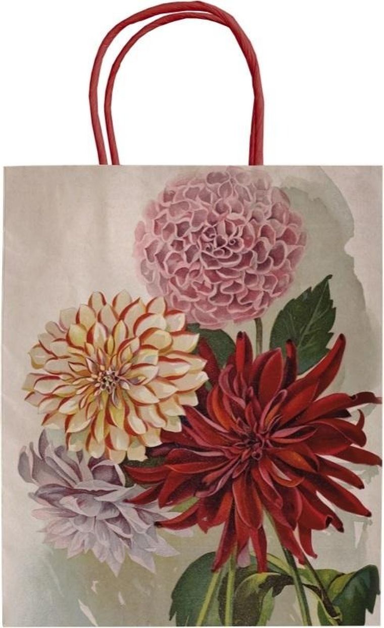 Skona Ting, torebka prezentowa, dalia, A5