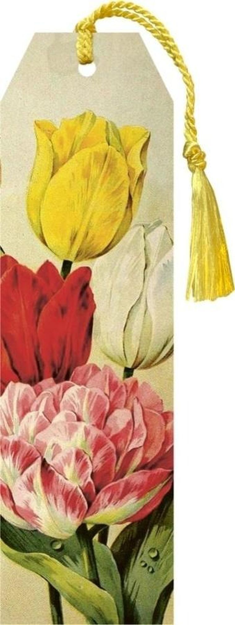 Skona Ting, zakładka do książki ze wstążką, Tulipany