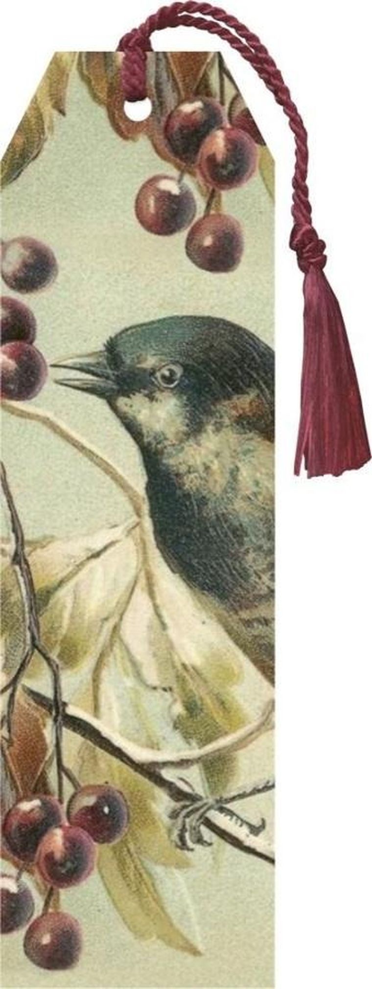 Skona Ting, zakładka ze wstążką, Ptaszek na gałęzi