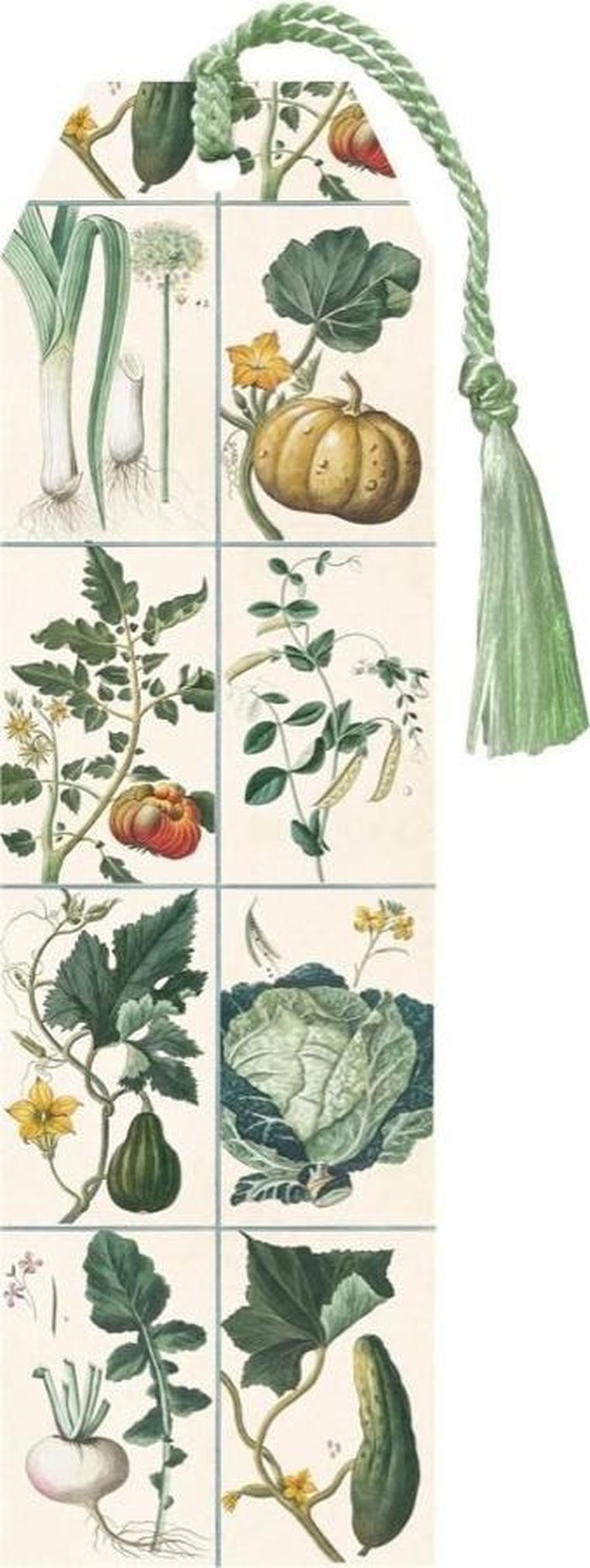 Skona Ting, zakładka ze wstążką, Warzywa