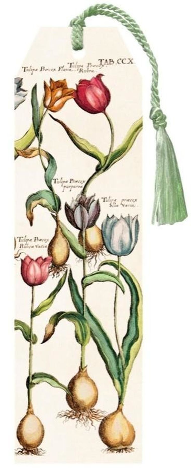 Skona Ting, zakładka ze wstążką, Wiosenne kwiaty