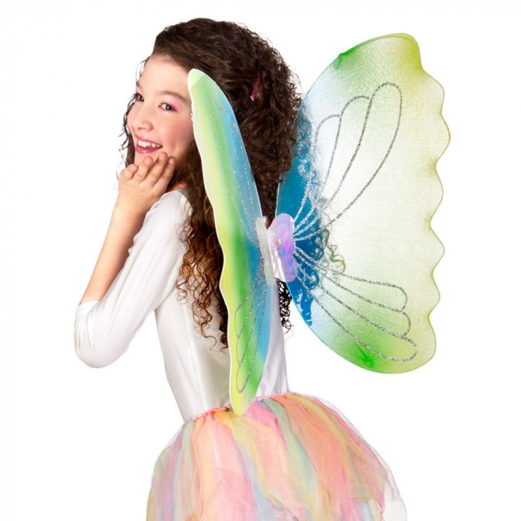 Skrzydła motyla, żółte, 46-62 cm