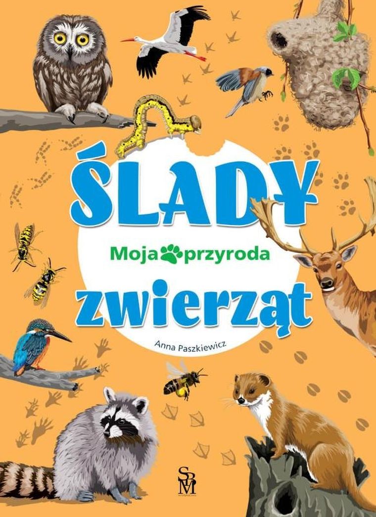 Ślady zwierząt. Moja przyroda