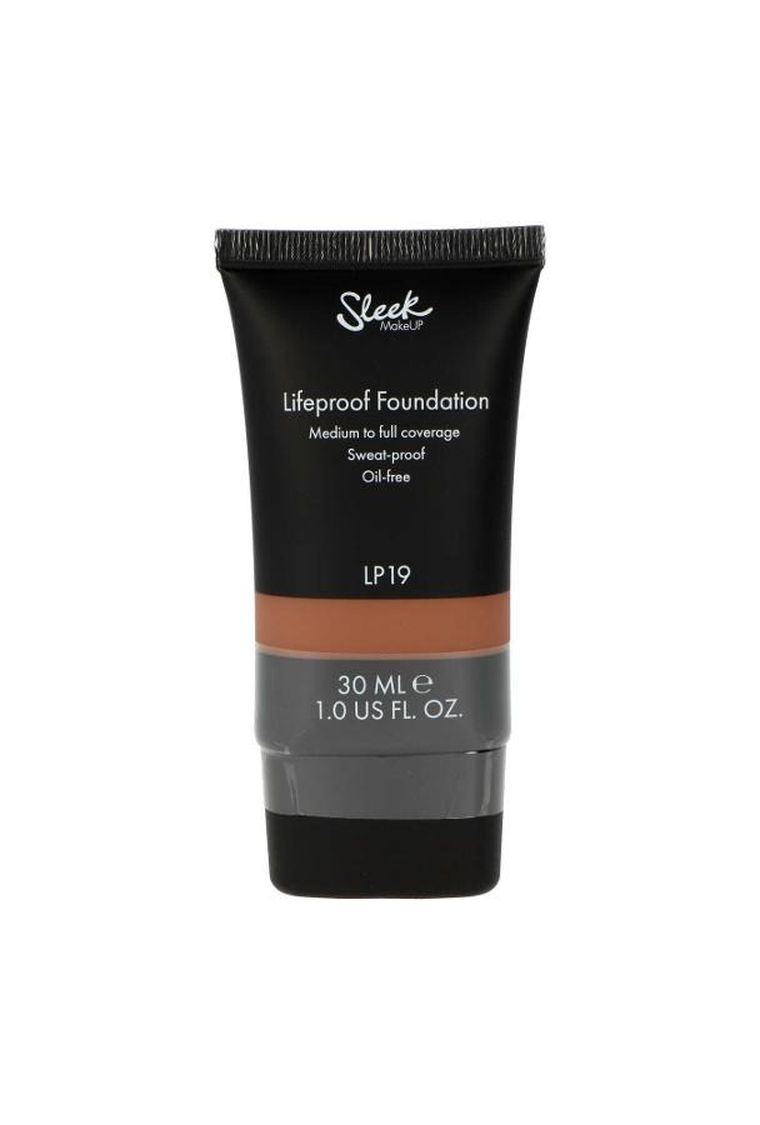 Sleek Makeup, Lifeproof Foundation, podkład, LP19, 30 ml