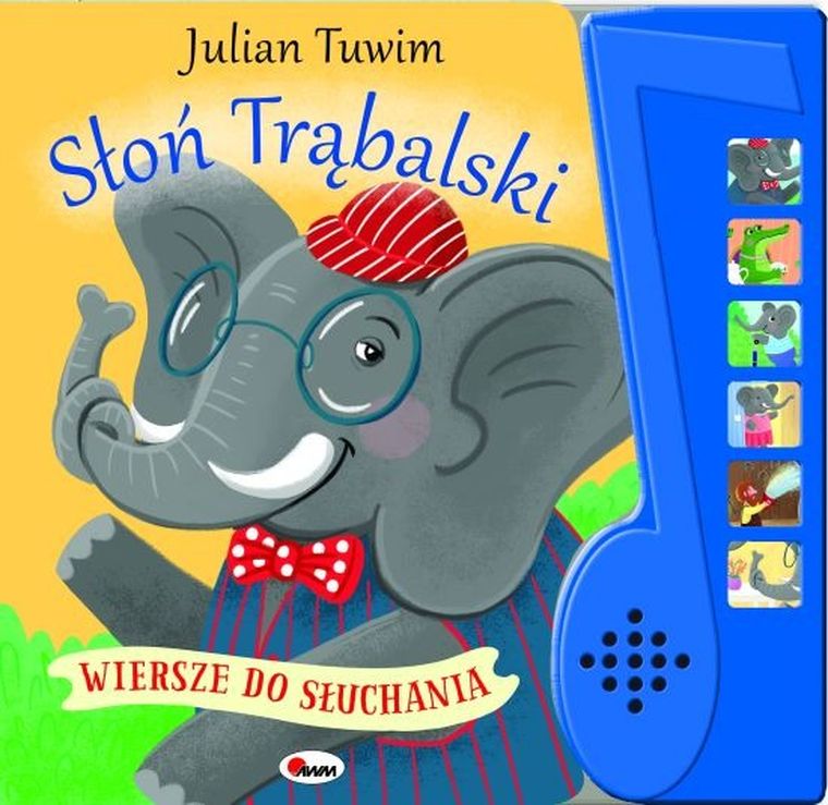 Słoń Trąbalski. Wiersze do słuchania. Książka dźwiękowa