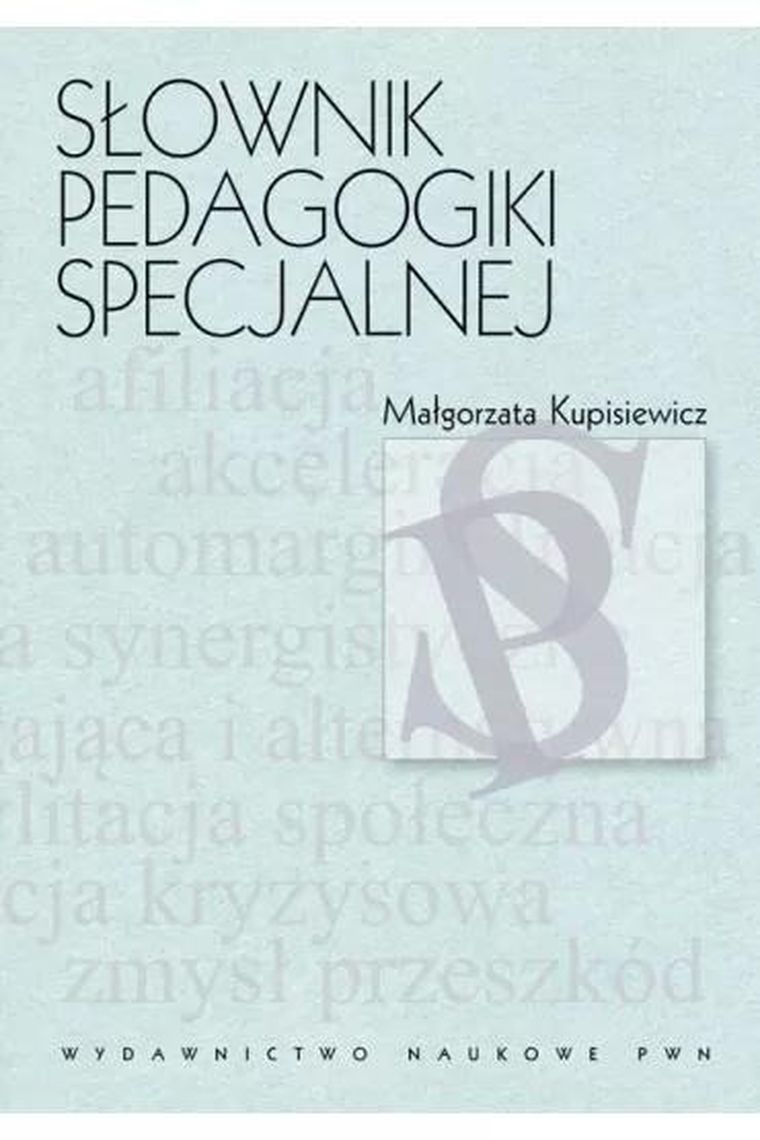 Słownik pedagogiki specjalnej