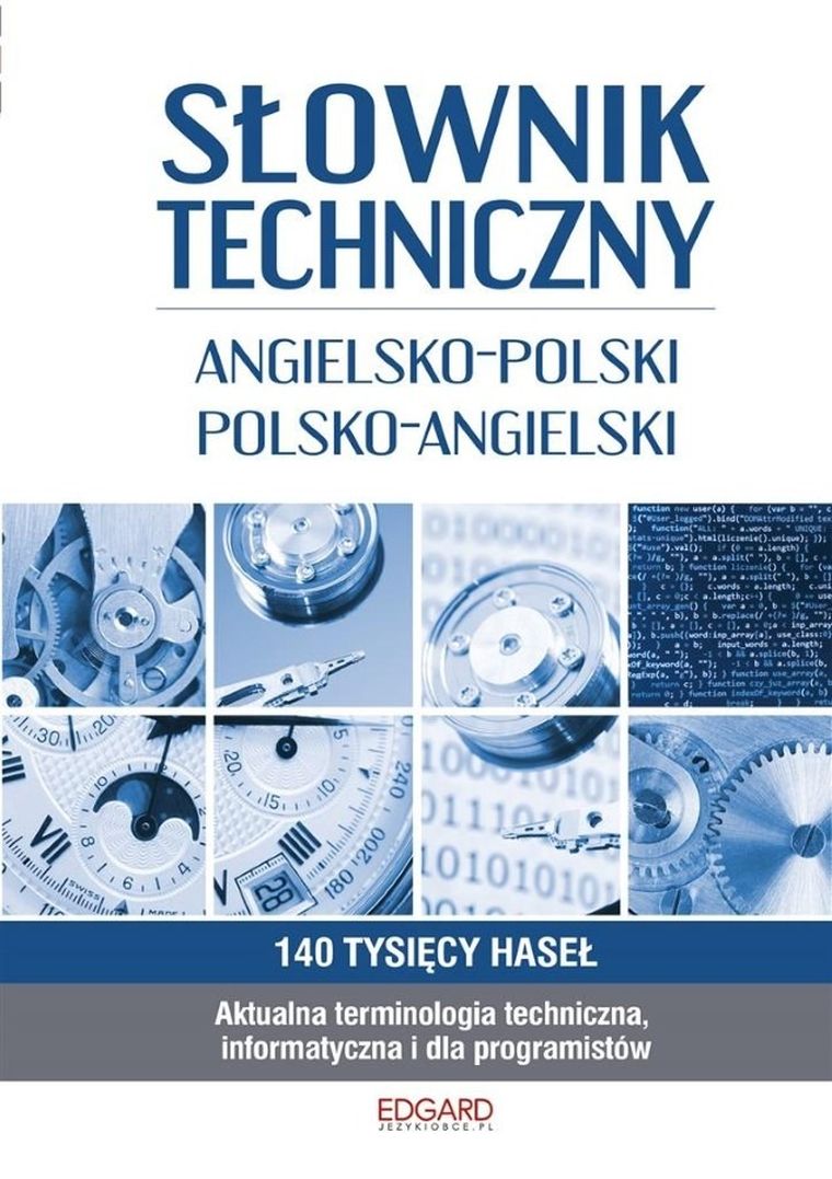 Słownik techniczny angielsko-polski, polsko-angielski