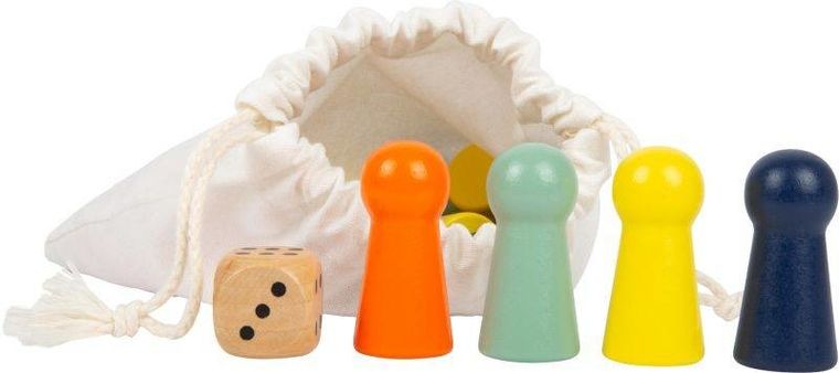 Small Foot, chińczyk, XL, drewniana gra familijna