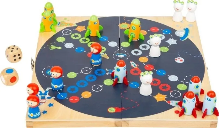 Small Foot Design, Kosmos, gra planszowa chińczyk