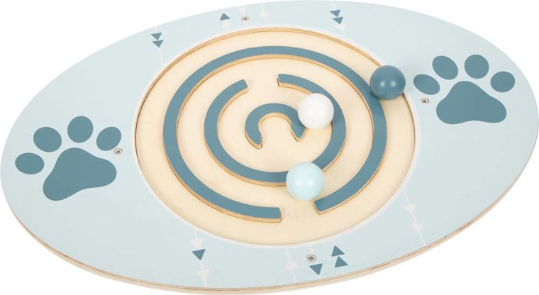 Small Foot, deska do balansowania z labiryntem, sky paw
