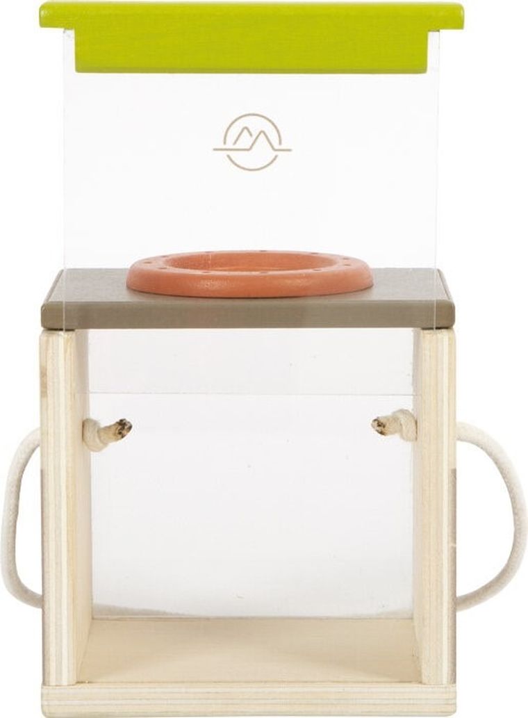 Small Foot, Discover, pudełko i szkło powiększające 2w1 do obserwacji owadów