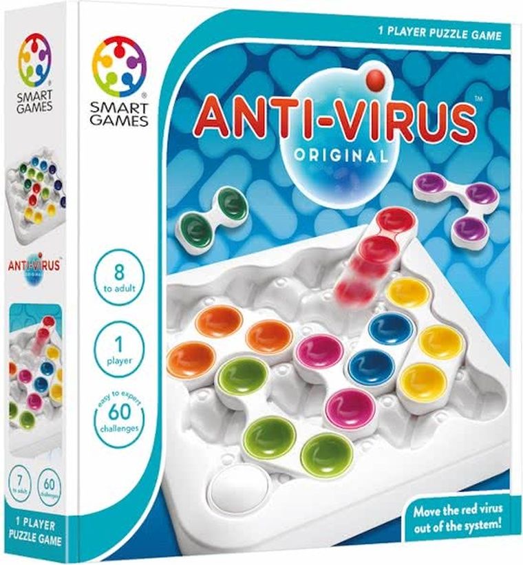 Smart Games, Anti-virus, wersja angielska, gra logiczna