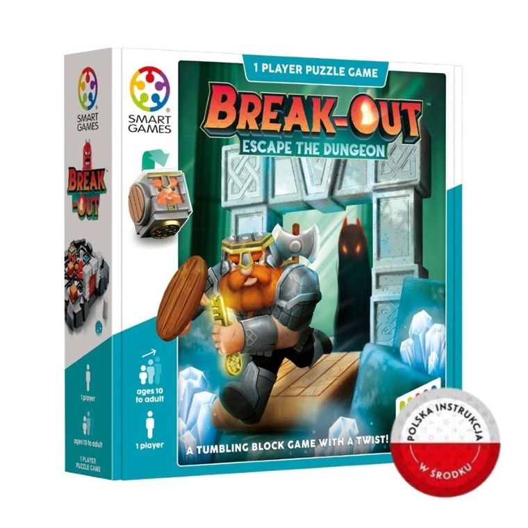 Smart Games, Break-Out, wersja angielska, gra logiczna