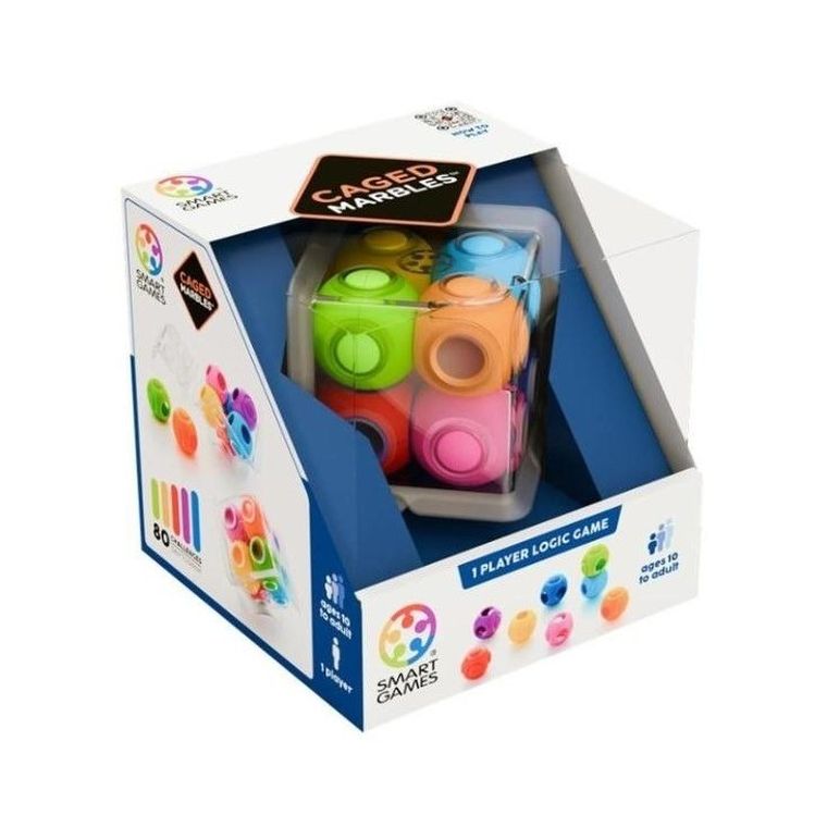 Smart Games, Caged Marbles, wersja angielska, gra logiczna