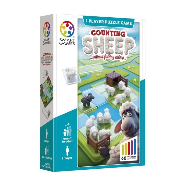 Smart Games, Counting Sheep, wersja angielska, gra logiczna