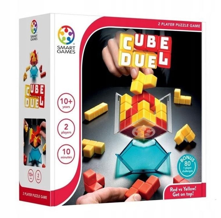 Smart Games, Cube Duel, wersja angielska, gra logiczna