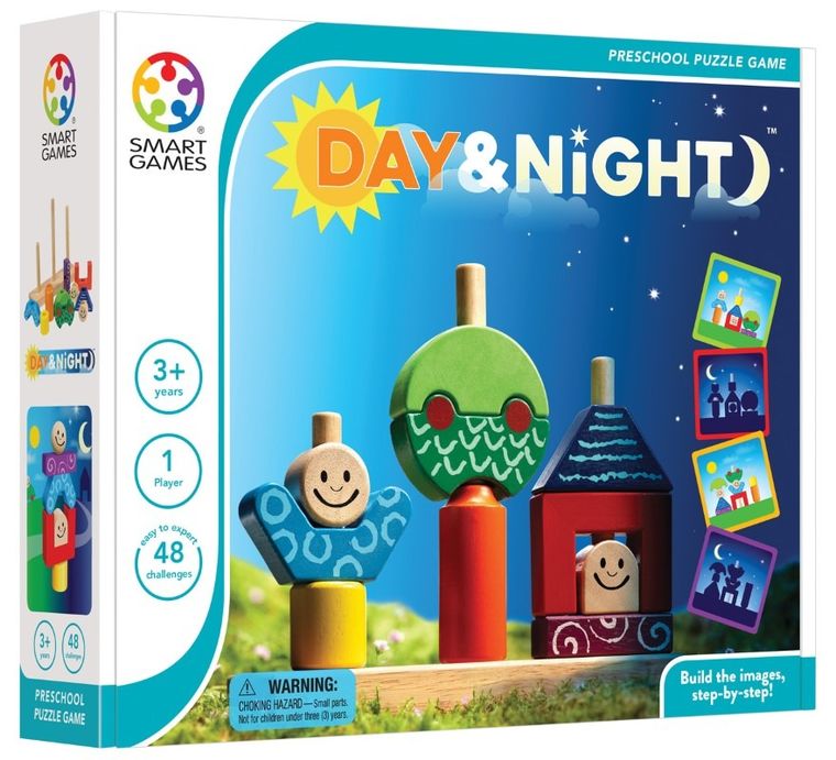 Smart Games, Day & Night, wersja angielska, gra logiczna