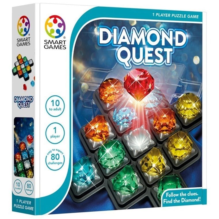 Smart Games, Diamond Quest, wersja angielska, gra logiczna