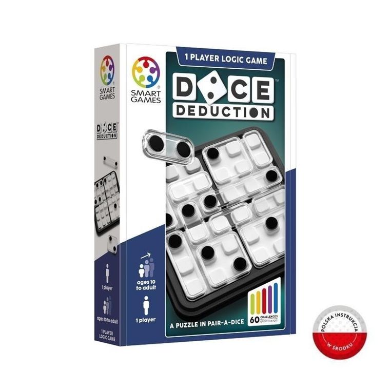 Smart Games, Dice Deduction, wersja angielska, gra logiczna