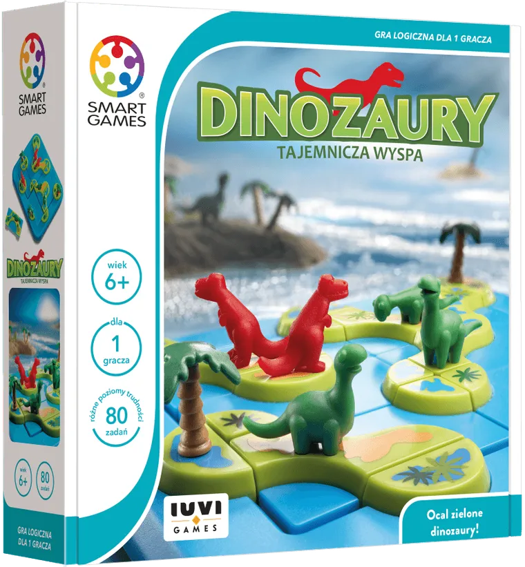 Smart Games, Dinozaury Tajemnicza Wyspa, gra logiczna