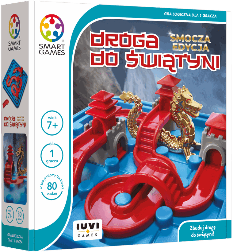 Smart Games, Droga do świątyni, Smocza edycja, gra logiczna