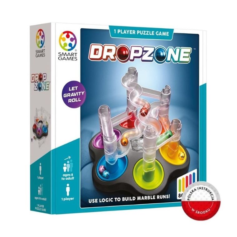 Smart Games, Dropzone, wersja angielska, gra logiczna