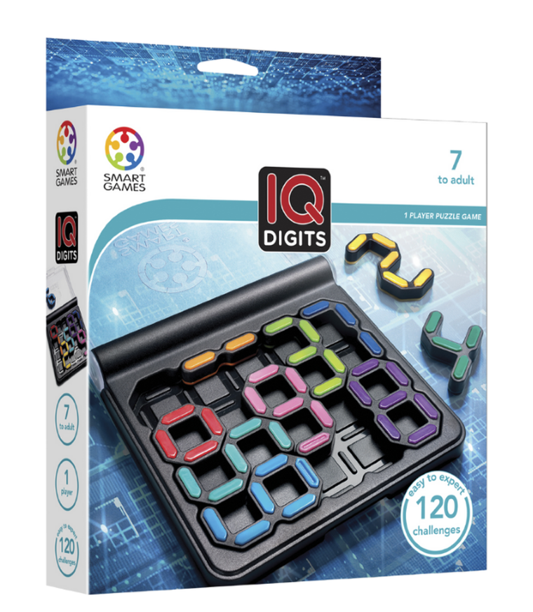 Smart Games, IQ Digits, wersja angielska, gra logiczna