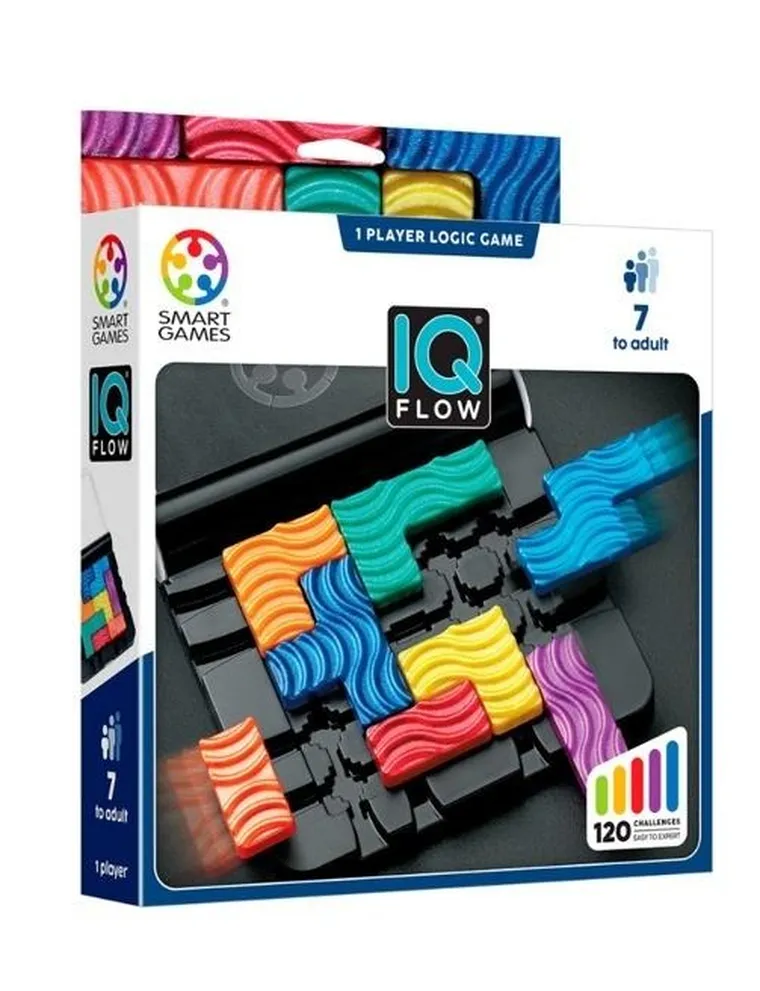 Smart Games, IQ Flow, wersja angielska, gra logiczna