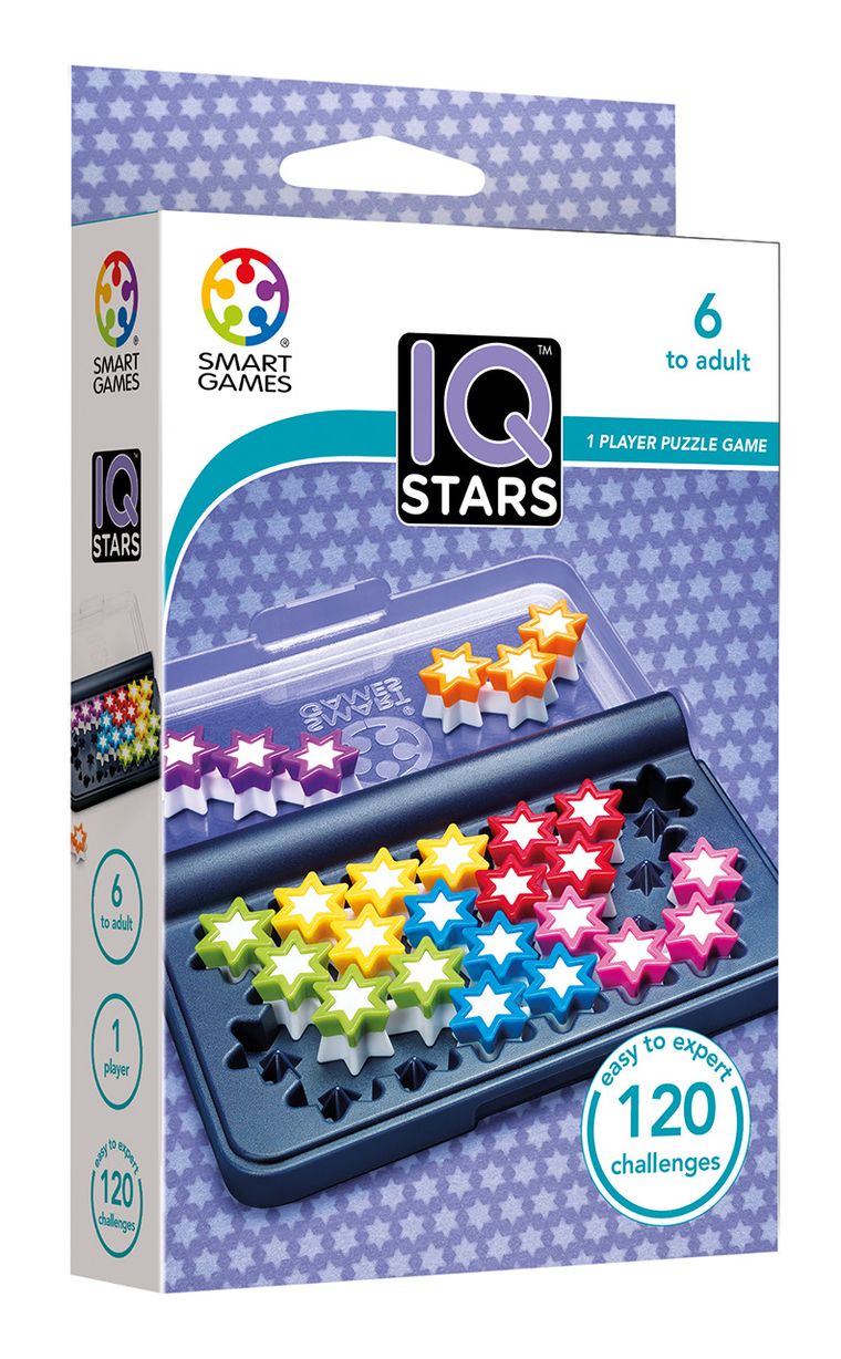 Smart Games, IQ Stars, wersja angielska, gra logiczna