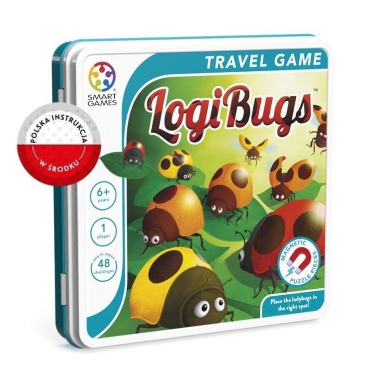Smart Games, LogiBugs, wersja angielska, gra logiczna