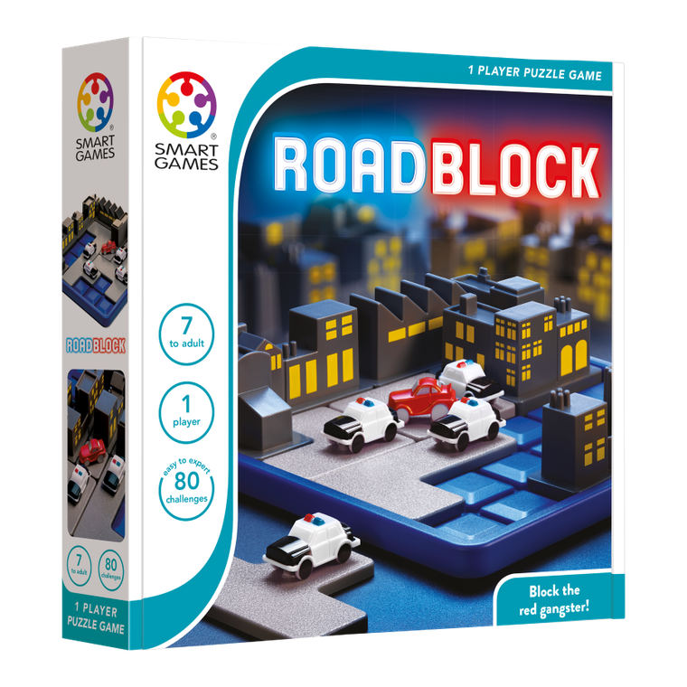 Smart Games, RoadBlock, wersja angielska, gra logiczna