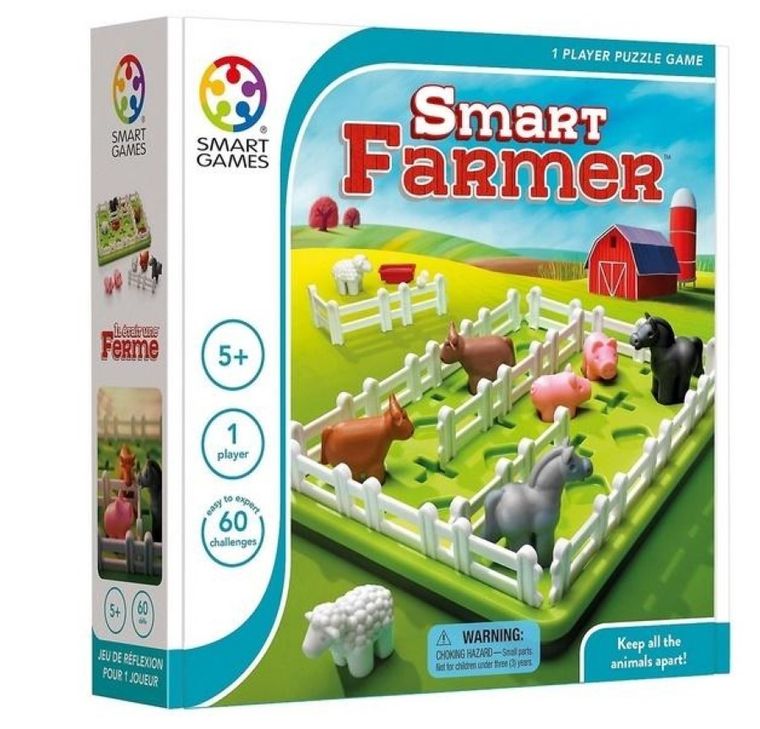 Smart Games, Smart Farmer, wersja angielska, gra logiczna